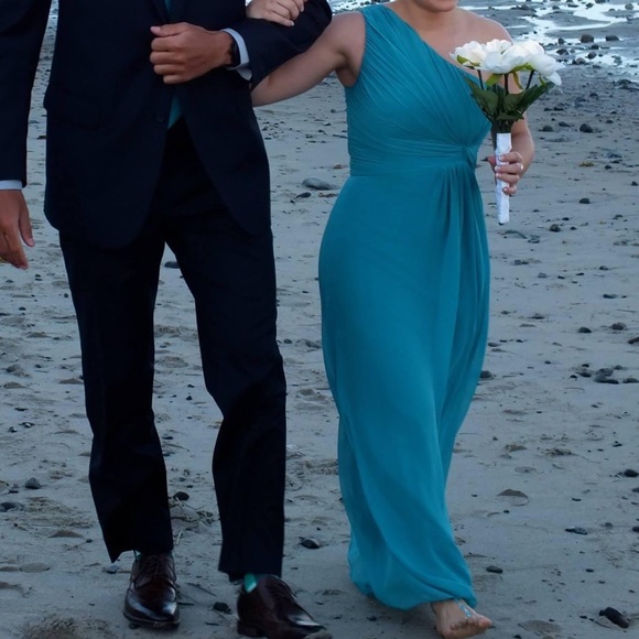 After Six Teal Bridesmaids/Formal Dress - Picture 10 of 10